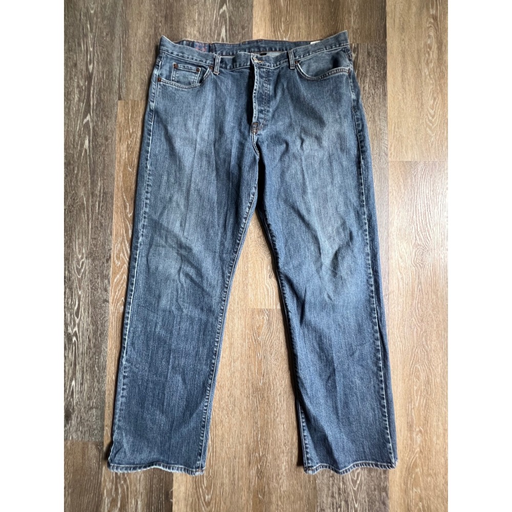 Lucky Brand Jeans Mens 40 Blue Straight Leg Denim Pants Classic Wash 2685